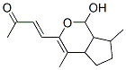 CAS#: 39013-24-6， (E)-4-(1-Hydroxy-4,7-Dimethyl-1,4a,5,6,7,7a-Hexahydrocyclopenta[d]Pyran-3-Yl)But-3-En-2-One