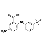 CAS#: 39053-09-3， 5-Amino-2-{[3-(Trifluoromethyl)Phenyl]Amino}Benzoic Acid