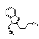 CAS#: 39069-27-7， 2-Butyl-1-Vinyl-1H-Benzimidazole