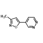 CAS#: 39123-41-6， 4-(3-Methyl-1,2-Oxazol-5-Yl)Pyridazine