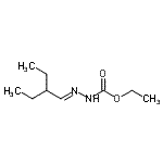 CAS#: 391258-47-2， Ethyl (2E)-2-(2-Ethylbutylidene)Hydrazinecarboxylate