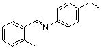 CAS#: 391609-50-0， (E)-N-(4-Ethylphenyl)-1-(2-Methylphenyl)Methanimine