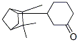 CAS 登录号：3918-33-0， 3-(2,3,3-三甲基-6-双环[2.2.1]庚烷基)环己烷-1-酮