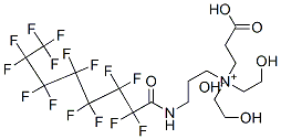 CAS#: 39186-68-0， 2-Carboxyethyl-Bis(2-Hydroxyethyl)-[3-(2,2,3,3,4,4,5,5,6,6,7,7,8,8,8-Pentadecafluorooctanoylamino)Propyl]Azanium Hydroxide