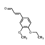 CAS#: 391895-46-8， (2E)-3-(4-Ethoxy-3-Methoxyphenyl)Acrylaldehyde