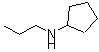 structure of CAS# 39190-95-9, N-Propylcyclopentanamine;cyclopentanamine, N-propyl-;cyclopentyl(propyl)amine;MFCD08691712
