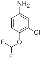 structure of CAS# 39211-55-7, 3-Chloro-4-Difluoromethoxy-Phenylamine;Zinc02584112