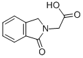 结构式 CAS# 39221-42-6, (1-氧代-1,3-二氢-异吲哚-2-基)-乙酸