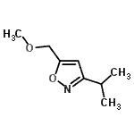 CAS#: 392312-48-0， 3-Isopropyl-5-(Methoxymethyl)-1,2-Oxazole