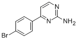 结构式 CAS# 392326-81-7, 4-(4-溴苯基)-2-嘧啶胺