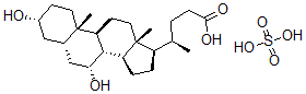 CAS#: 39280-88-1， Chenodeoxycholate 3-sulphate