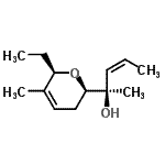 CAS#: 393530-62-6， (2R,3Z)-2-[(2R,6R)-6-Ethyl-5-Methyl-3,6-Dihydro-2H-Pyran-2-Yl]-3-Penten-2-Ol