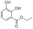 structure of CAS# 3943-73-5, 2,3-Dihydroxy-Benzoic Acid Ethyl Ester;3-(Ethoxycarbonyl)Benzene-1,2-Diol, 3-(Ethoxycarbonyl)Catechol;2,3-DIHYDROXY-BENZOIC ACID ETHYL ESTER;Ethyl2,3-Dihydroxybenzoate