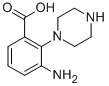 CAS 登录号：394655-10-8， 3-氨基-2-哌嗪-1-基苯甲酸