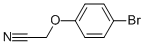structure of CAS# 39489-67-3, 2-(4-Bromophenoxy)Acetonitrile;(4-Bromophenoxy)Acetonitrile(SALTDATA: FREE);1-Bromo-4-(Cyanomethoxy)Benzene;2-(4-BROMOPHENOXY)ACETONITRILE