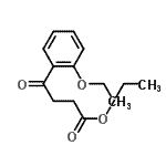 structure of CAS# 39496-85-0, Ethyl 4-(2-Ethoxyphenyl)-4-Oxobutanoate;ethyl 4-(2-ethoxyphenyl)-4-oxobutyrate