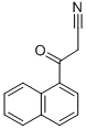structure of CAS# 39528-57-9, 1-Naphthoylacetonitrile;3-(1-NAPHTHYL)-3-OXOPROPANENITRILE;1-NAPHTHOYLACETONITRILE