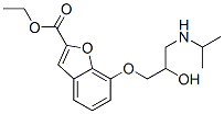 CAS#: 39543-88-9， Ethyl 7-[2-Hydroxy-3-(Propan-2-Ylamino)Propoxy]-1-Benzofuran-2-Carboxylate