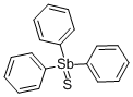 structure of CAS# 3958-19-8, Triphenylantimony Sulfide;Tri(Phenyl)-Thioxo-Stiborane;Tri(Phenyl)-Thioxostiborane;Tri(Phenyl)-Sulfanylidene-Stiborane