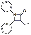 CAS#: 39629-27-1， 1,4-Diphenyl-3-Ethyl-2-Azetidinone