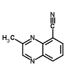 CAS 登录号：397324-04-8， 3-甲基-5-喹喔啉甲腈