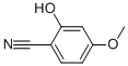 structure of CAS# 39835-11-5, 2-Hydroxy-5-Methoxybenzonitrile;2-HYDROXY-4-METHOXYBENZONITRILE