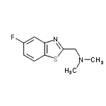 CAS 登录号：400074-42-2， 1-(5-氟-1,3-苯并噻唑-2-基)-N,N-二甲基甲胺