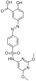 CAS#: 40016-88-4， Salazodimethoxine