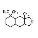CAS 登录号：40050-68-8， 3A,5,5-三甲基十二氢萘并[2,3-c]呋喃