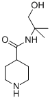 结构式 CAS# 40051-33-0, 哌啶-4-羧酸 (2-羟基-1,1-二甲基-乙基)-酰胺