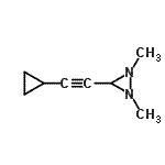 CAS#: 400602-46-2， 3-(Cyclopropylethynyl)-1,2-Dimethyldiaziridine