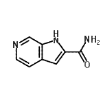 CAS#: 40068-76-6， 1H-Pyrrolo[2,3-c]Pyridine-2-Carboxamide
