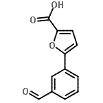CAS#: 400748-81-4， 5-(3-Formylphenyl)-2-Furoic Acid