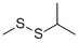 CAS#: 40136-65-0， Methyl Isopropyl Disulfide
