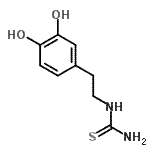 CAS#: 401602-53-7， 1-[2-(3,4-Dihydroxyphenyl)Ethyl]Thiourea