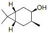 CAS#: 4017-89-4， [1R-(1alpha,3alpha,4alpha,6alpha)]-4,7,7-Trimethylbicyclo[4.1.0]Heptan-3-Ol