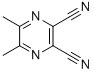 structure of CAS# 40227-17-6, 5,6-Dimethyl-2,3-Pyrazinedicarbonitrile;Nsc172775;2,3-Dicyano-5,6-Dimethylpyrazine;5,6-Dimethyl-2,3-Pyrazinedicarbonitrile