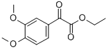 structure of CAS# 40233-98-5, Ethyl 3,4-Dimethoxyphenylglyoxylate;Ethyl 2-(3,4-Dimethoxyphenyl)-2-Oxo-Acetate;2-(3,4-Dimethoxyphenyl)-2-Oxoacetic Acid Ethyl Ester;2-(3,4-Dimethoxyphenyl)-2-Keto-Acetic Acid Ethyl Ester