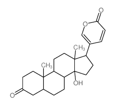 CAS#: 4029-65-6， 3-Oxo-14-Hydroxy-5b-Bufa-20,22-Dienolide