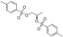 结构式 CAS# 40299-67-0, (R)-(+)-1,2-丙二醇二对甲苯磺酸酯