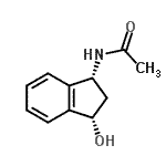 CAS#: 403672-04-8， N-[(1R,3S)-3-Hydroxy-2,3-Dihydro-1H-Inden-1-Yl]Acetamide