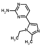 CAS#: 403792-92-7， 4-(1-Ethyl-2-Methyl-1H-Imidazol-5-Yl)-2-Pyrimidinamine