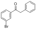 结构式 CAS# 40396-53-0, 3'-溴-2-苯基苯乙酮