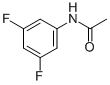 structure of CAS# 404-01-3, 3',5'-Difluoroacetanilide;3,5-DIFLUOROACETANILIDE, 98% MIN.;1-Acetamido-3,5-Difluorobenzene;N-(3,5-Difluorophenyl)Acetamide