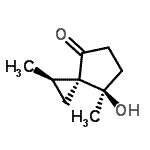 CAS#: 404001-75-8， (1R,3R,7R)-7-Hydroxy-1,7-Dimethylspiro[2.4]Heptan-4-One