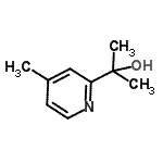 CAS#: 40472-49-9， 2-(4-Methyl-2-Pyridinyl)-2-Propanol