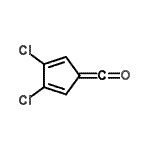 CAS#: 404868-95-7， (3,4-Dichloro-2,4-Cyclopentadien-1-Ylidene)Methanone