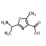 CAS#: 404935-22-4， 2-[(1S)-1-Aminoethyl]-5-Methyl-1,3-Oxazole-4-Carboxylic Acid