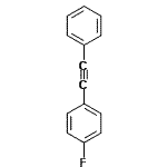 CAS 登录号：405-29-8， 1-氟-4-(苯基乙炔基)苯
