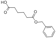 structure of CAS# 40542-90-3, Adipic Acid Monobenzyl Ester;5-(BENZYLOXYCARBONYL)PENTANOIC ACID;ADIPIC ACID MONOBENZYL ESTER